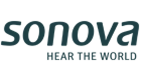 Sonova Logo Dark Green W Tagline 140X80
